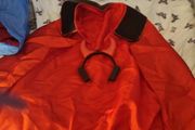 Dracula cape and horns