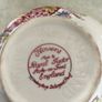 SET OF 4 SOUP BOWLS  the Staffordshire Potteries in Stoke-on-Trent, England. The text "Flowers Made by Royal Tudor Stoke-on-Trent England Image 2