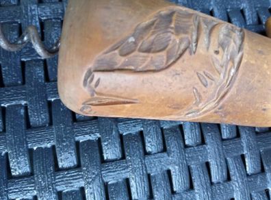 Wooden Vintage Elephant Cork Screw