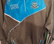 Dublin GAA O'Neills Gaelic Football Half Zip Jersey (Adult XL) FREE POST