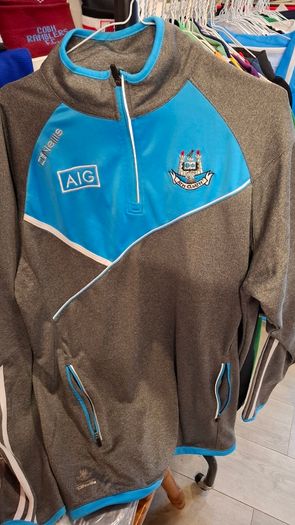 Dublin GAA O'Neills Gaelic Football Half Zip Jersey (Adult XL) FREE POST