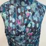 Dressy Karen Millen pink turquoise size 14 top - side tie Image 2