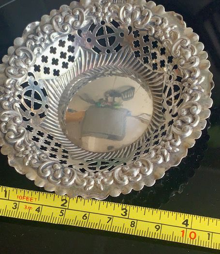 Silver Bon Bon Dish