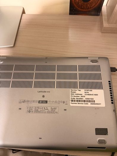 Dell Latitude 5410 Laptop, intel core i3, 14 inches