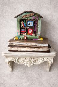 Handcrafted wooden books!