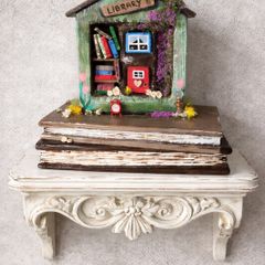 Handcrafted wooden books!