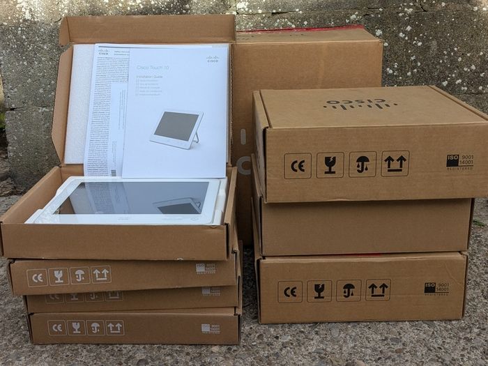 7 x CISCO 10' Touch screen controller