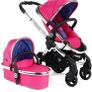 iCandy Peach Pushchair And Carrycot-Bubblegum Image 3