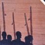 Hand Carved Wooden Pikemen Plaque and Matching Stand Image 8