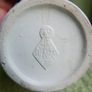 Antique Staffordshire Parian Ware Pitcher: William Brownfield Fern Design, Pewter Lid Image 6