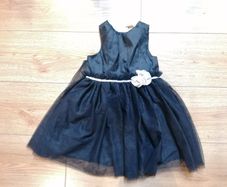 H&M black dress 2-3y (98cm)