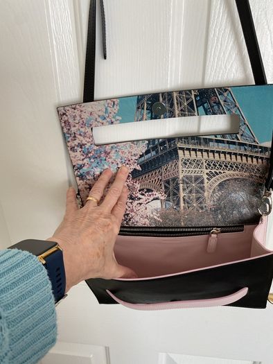 Design black/pink bag