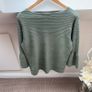 Christopher & Banks Olive Green Sweater Image 5