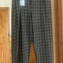 Fab Zara Grey and Beige Check Plaid Balloon Trousers  Size XL UK 14 Image 6