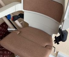 Stair lift adjustable