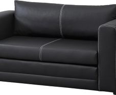 IKEA Leather Sofa Bed  Like New  Excellent condition IKEA sofa bed, barely used and looks like new.