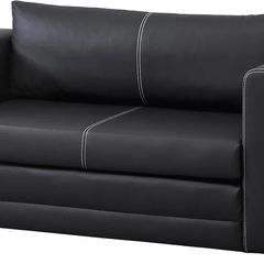 IKEA Leather Sofa Bed  Like New  Excellent condition IKEA sofa bed, barely used and looks like new.
