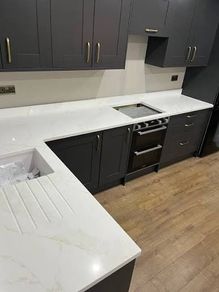 Quartz kitchen