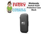 Nintendo Switch OLED Console EVA Hard Protective Case Zip Cover Carry Bag Pouch Black