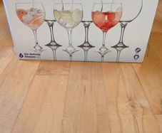 balloon gin glasses