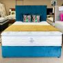 Plush divan beds with 10 inch thick memory foam orthopaedic mattress Image 4