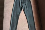 Black Leather look leggings, NEW LOOK, Size S