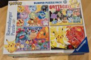 Set of 4 x 100 piece Pokemon Jigsaws in box