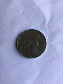 Rare old Collectable coin - Italy 100 Lira