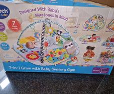 Vtech 7 in 1 with Baby Sensory Gym