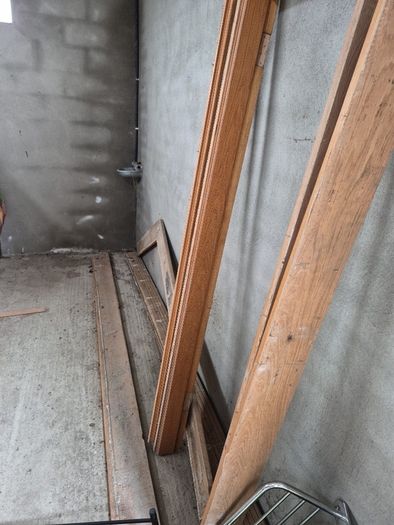 Door frames firewood
