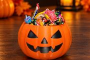 Halloween Pumpkin Sweets Bowl - Jack O Lantern Candy Bowl - 3D