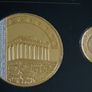 Greece euro coins set 24k Gold plated & Rhodium gilt Acropolis of Athens medal limited edition Image 6