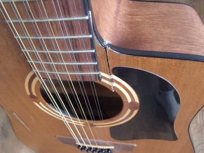 Garrison GD-20-12 CE 12 string Guitar - Spares or Repairs - 2007 Made in Canada