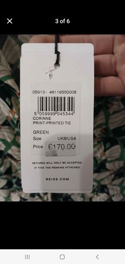 Reiss Linen Blouse
