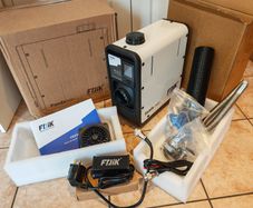 New Diesel / Kerosene Heater 8KW 12/24/220V APP with Upgraded 2KG Heat Exchanger