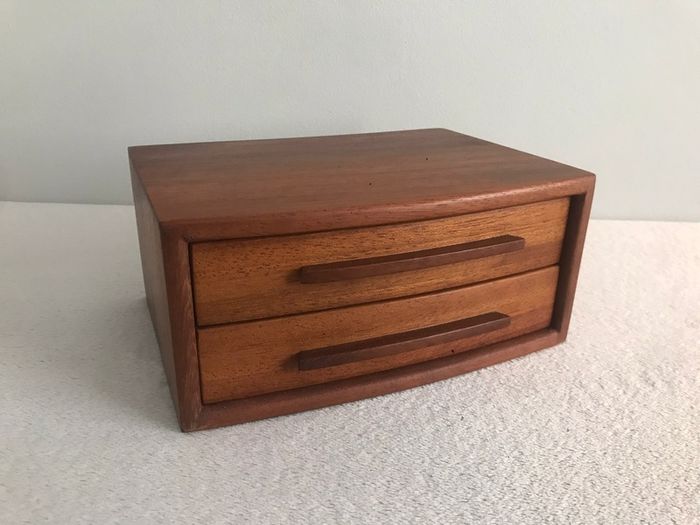 Desktop Organizer - Iroko & Pine
