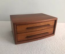 Desktop Organizer - Iroko & Pine