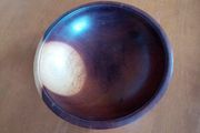 Wood turning bowl, display