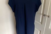 Tommy Hilfiger lined navy dress - 12-14