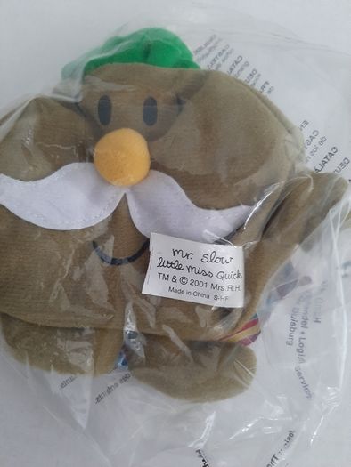 Mr Men reversible plush toys 2001