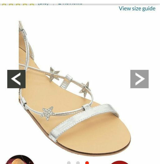 Silver Sandals