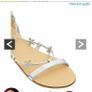 Silver Sandals Image 3