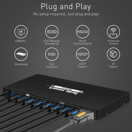 Hdmi 4x4 Matrix