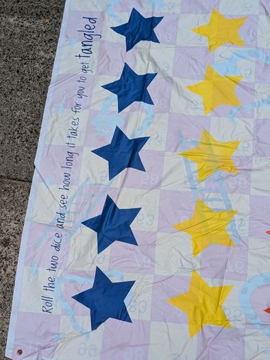 Giant Snakes & Ladders & Twisters Garden Game