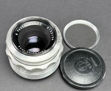 Carl Zeiss Jena Tessar 50 mm f/2.8 Lens Altix mount