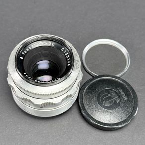 Carl Zeiss Jena Tessar 50 mm f/2.8 Lens Altix mount