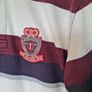 Tommy hilfiger rugby polo Size large Pit to pit 22" stripe cotton number 5 in excellent condition Image 4