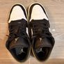 Jordan 1 lowCut khaki x black Image 6