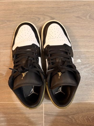Jordan 1 lowCut khaki x black