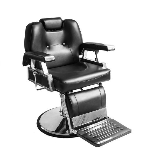 Professional Hairdressing Chair High Quality Faux Leather, Hydraulic Retractable